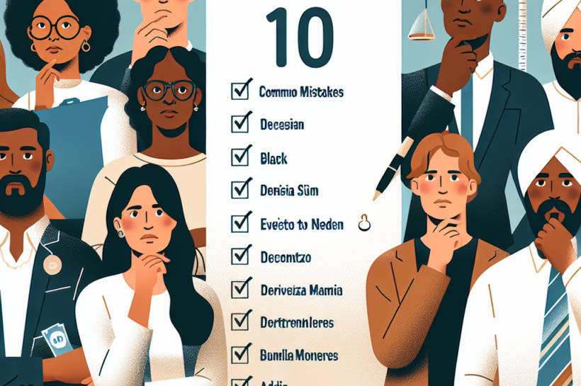 10 erros comuns de empreendedores brasileiros a evitar