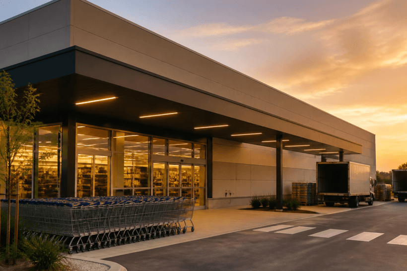 expansão de supermercados