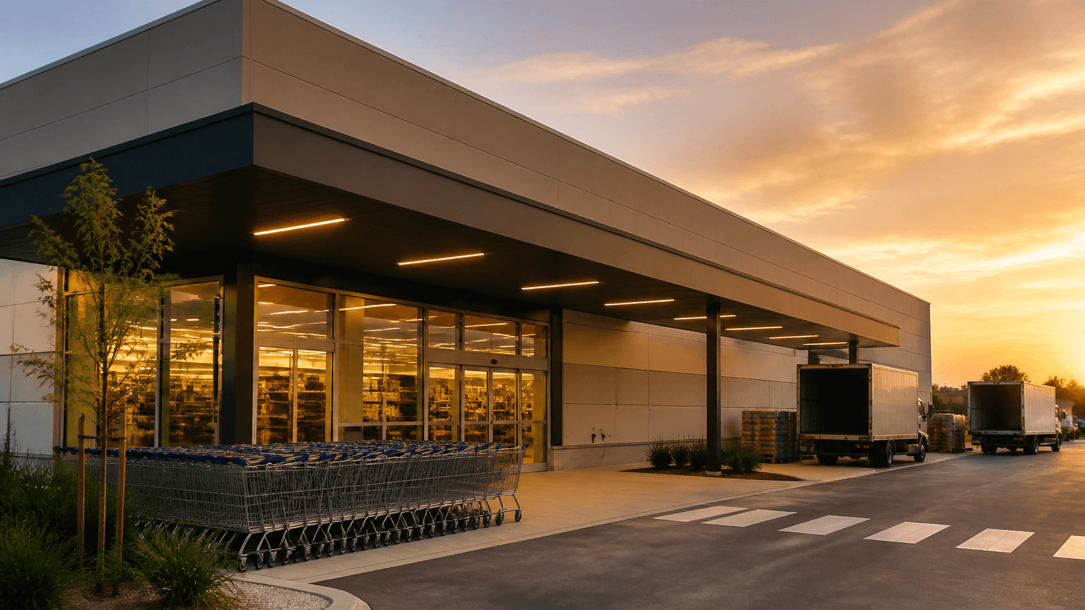 expansão de supermercados